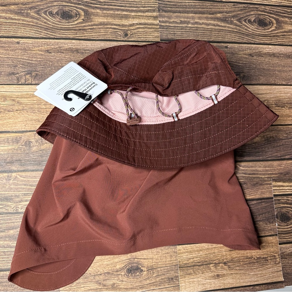 Lululemon Convertible Hike Bucket Hat NWT Size S/M (Ancient Copper) - Picture 11 of 16